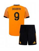 AS Roma Artem Dovbyk #9 Vieraspaita Lasten 2025-26 Lyhythihainen (+ shortsit)
